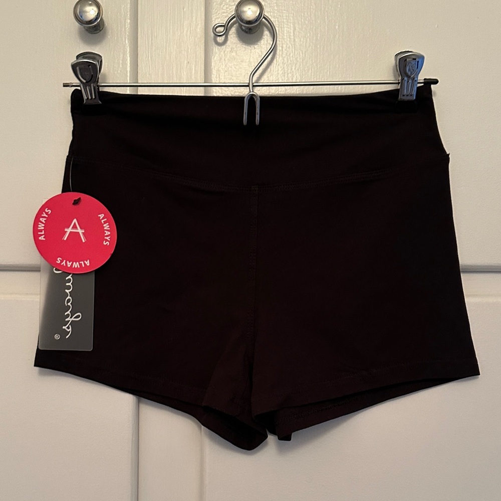 NWT Always Yoga Shorts Black